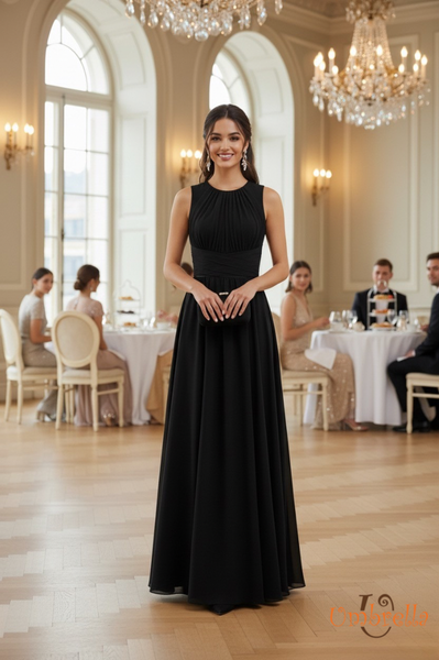  Đầm dài dây kéo lưng 