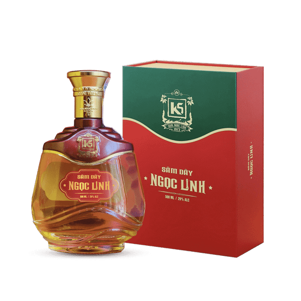  Rượu Sâm Ngọc Linh K5 Sâm dây - 500ml 