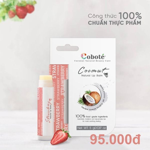  Son dưỡng môi Cobote - Hương dâu 