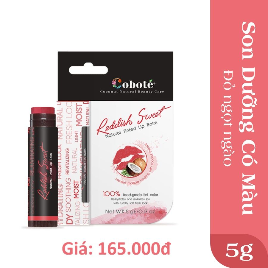  Son dưỡng có màu Cobote - Đỏ ngọt ngào 