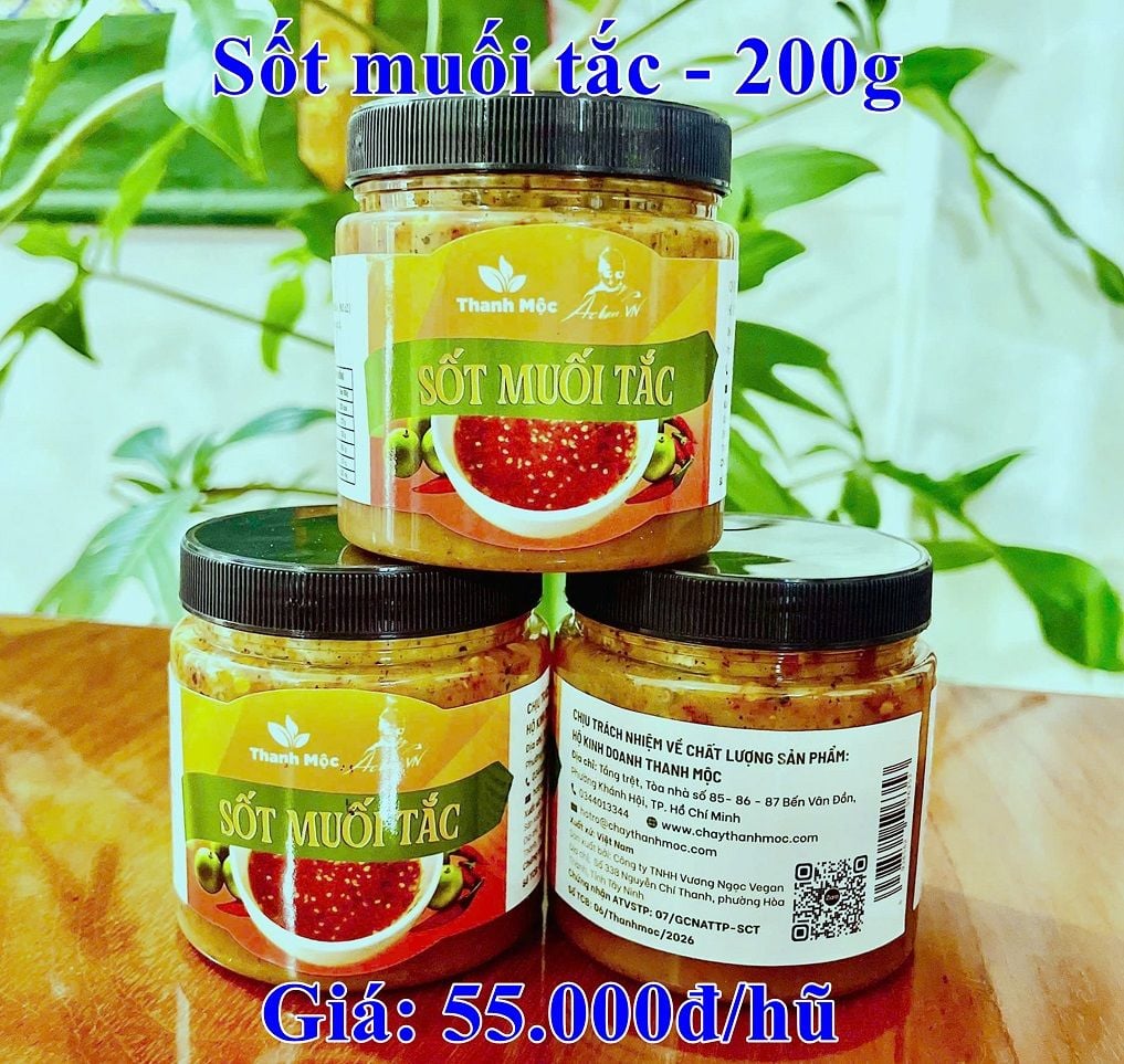  Hũ sốt muối tắc - 200G 