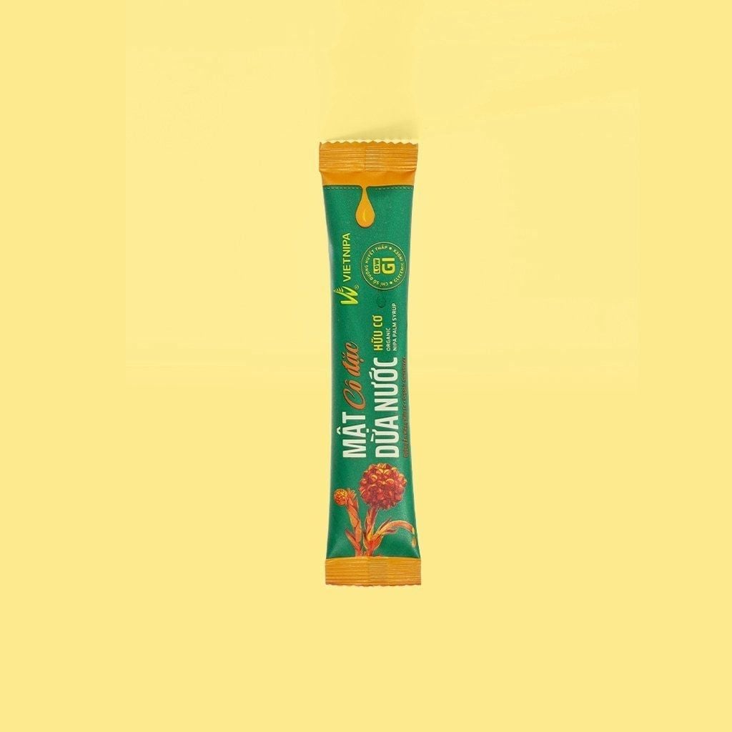  3 Hộp mật dừa nước cô đặc hữu cơ - 30 gói( 15G/gói) 