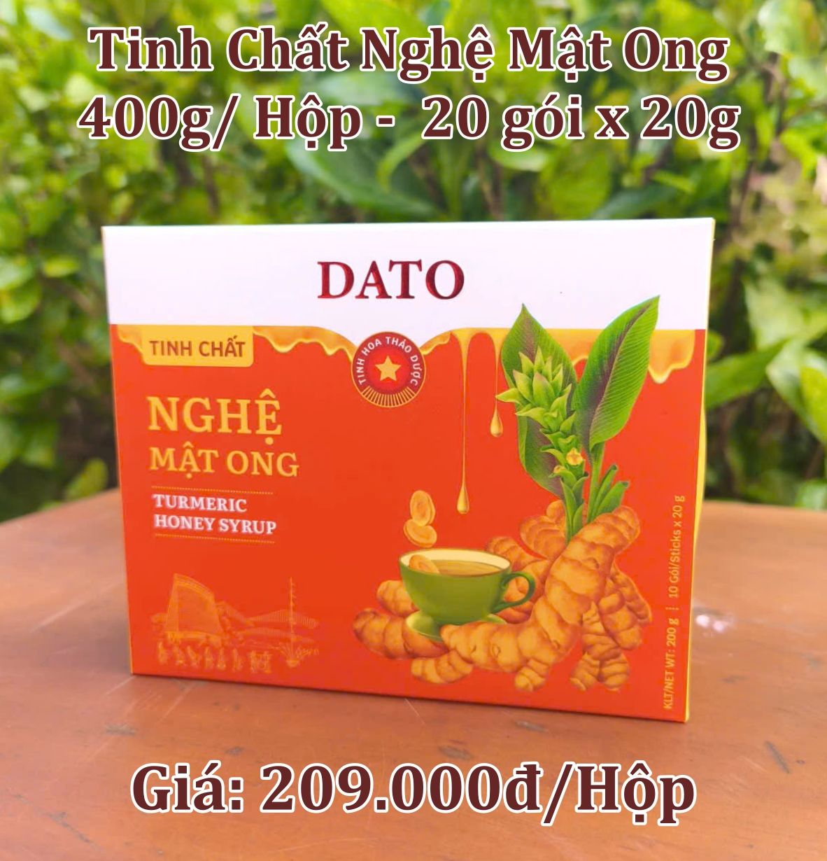  Tinh chất nghệ mật ong - 400G 