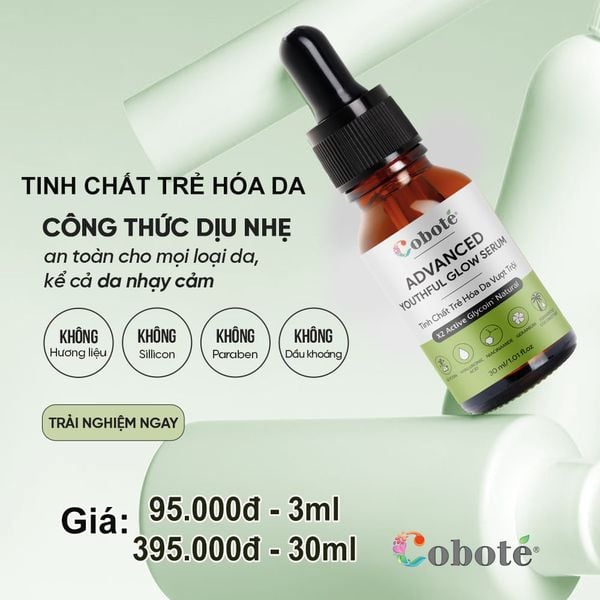  Tinh chất trẻ hoá da vượt trội Cobote 30ml 