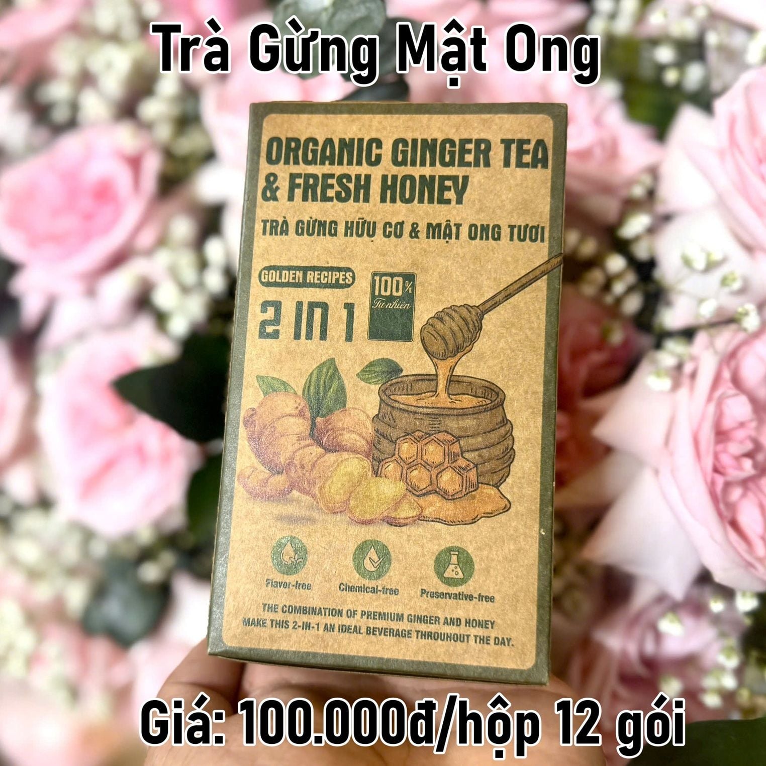  Trà gừng mật ong 