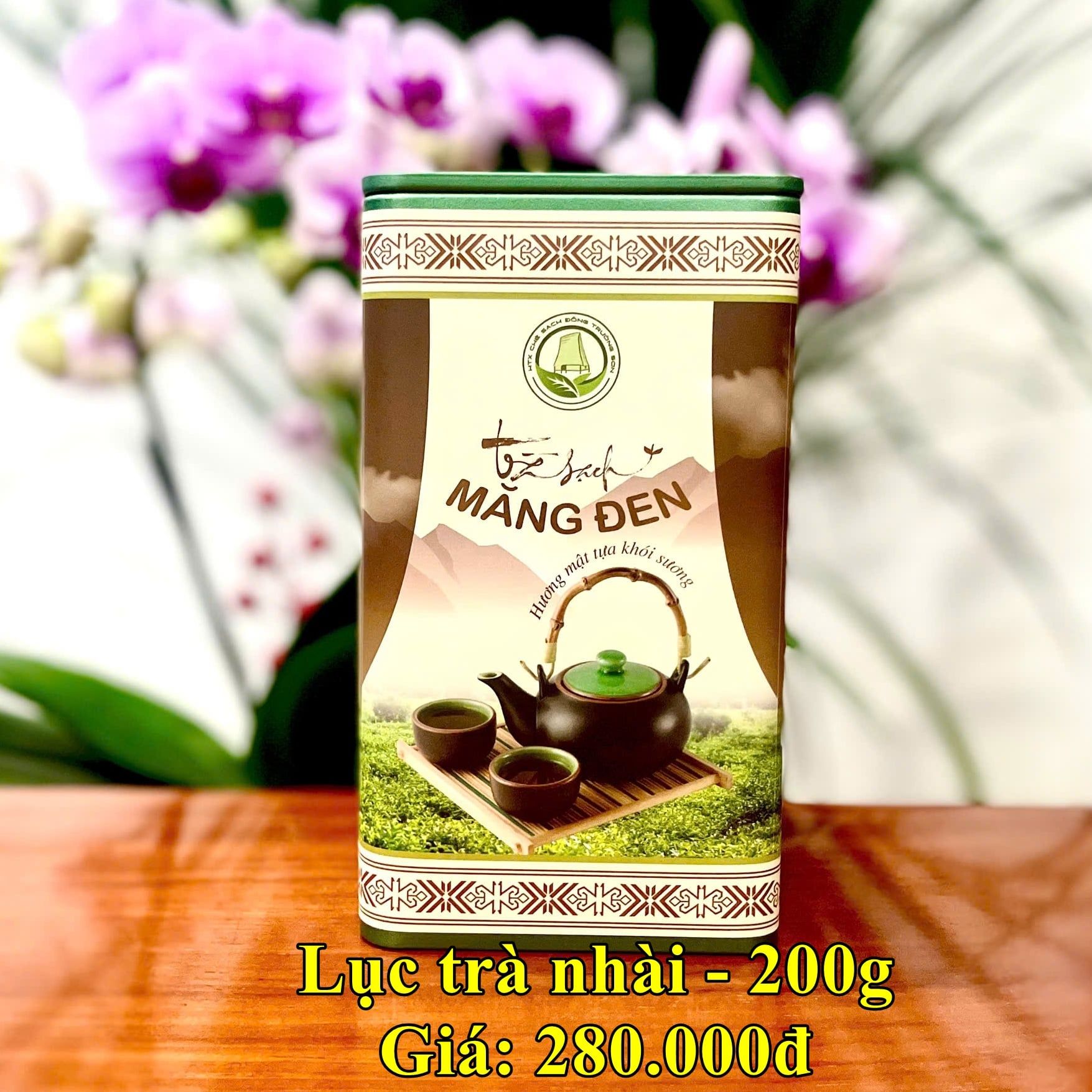  Lục trà Nhài hộp 200gr 