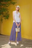  Quần Linen xẻ lai trước 