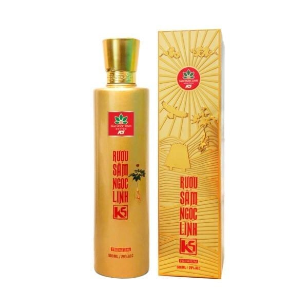  Rượu Sâm Ngọc Linh K5 Premium - 500ml 