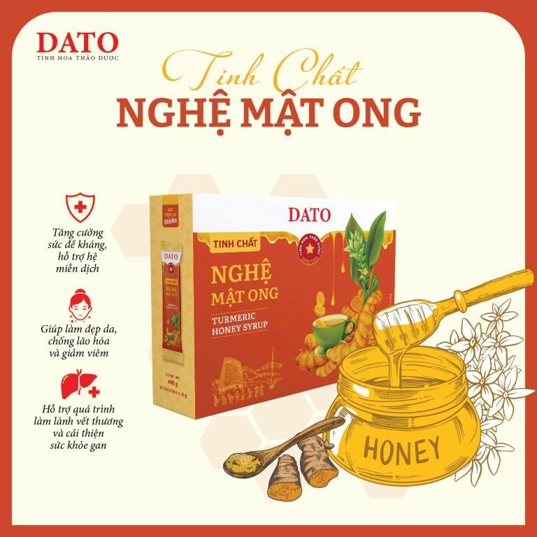  Tinh chất nghệ mật ong - 400G 