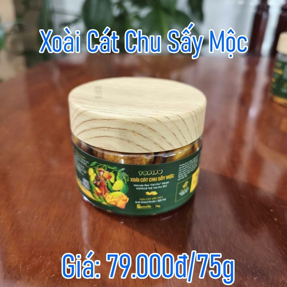  Xoài Cát Chu Sấy Mộc 75G 