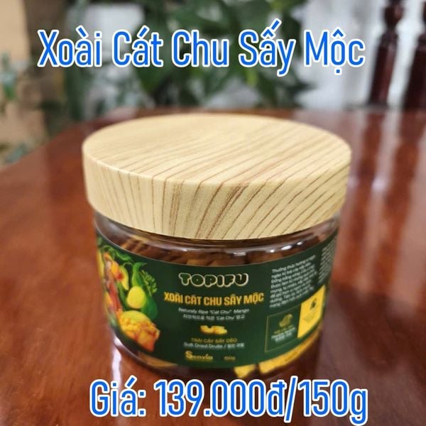  Xoài Cát Chu Sấy Mộc 150G 