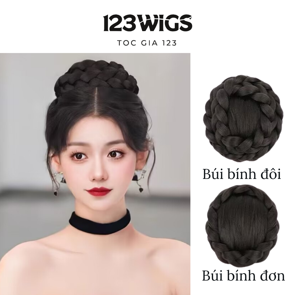 Búi tết bím - bính lưới cứng SB1010