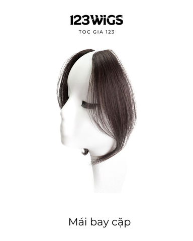 Tóc mái bay layer (1 cặp) 80% TÓC THẬT 11216