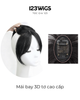 Mái bay 3D tóc tơ nhân tạo cao cấp 11217