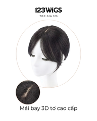 Mái bay 3D tóc tơ nhân tạo cao cấp 11217