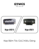 Kẹp phím tóc giả - Kẹp bấm 6 răng có đệm silicon chống trượt (nhiều kích thước, màu sắc)