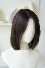 Tóc thật siêu da Mono - Bob cúp C - Rẽ ngôi - 31267
