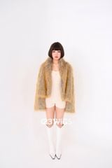 Bộ tóc giả nguyên đầu tơ cao cấp ngắn bob - Mái ngang - Màu nâu đen - 21207
