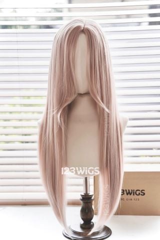 Bộ lưới Da LACE U2 - Thẳng dài - Hai mái layer - Màu hồng khói 61195