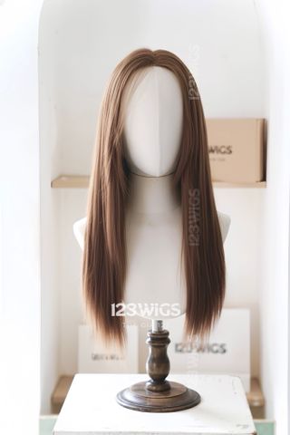 Tóc suông thẳng siêu da LACE - Hai mái layer - Vàng tây 51193