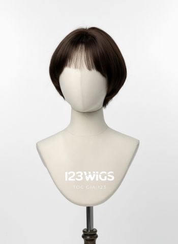 Tóc bob ngắn ôm gáy mái ngang thưa 21176
