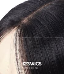 Mái che phủ đỉnh đầu tóc thật lưới voan siêu mỏng - 2 kiểu dáng mới 11170