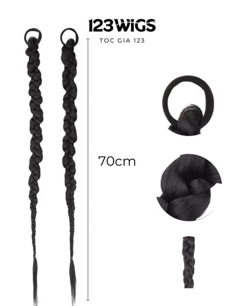 Cột dây bím / dây bính dài 70cm diện Tết - 4 màu SC1014