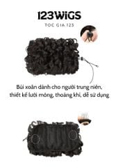 Búi xoăn trung niên lưới lớn SB1012