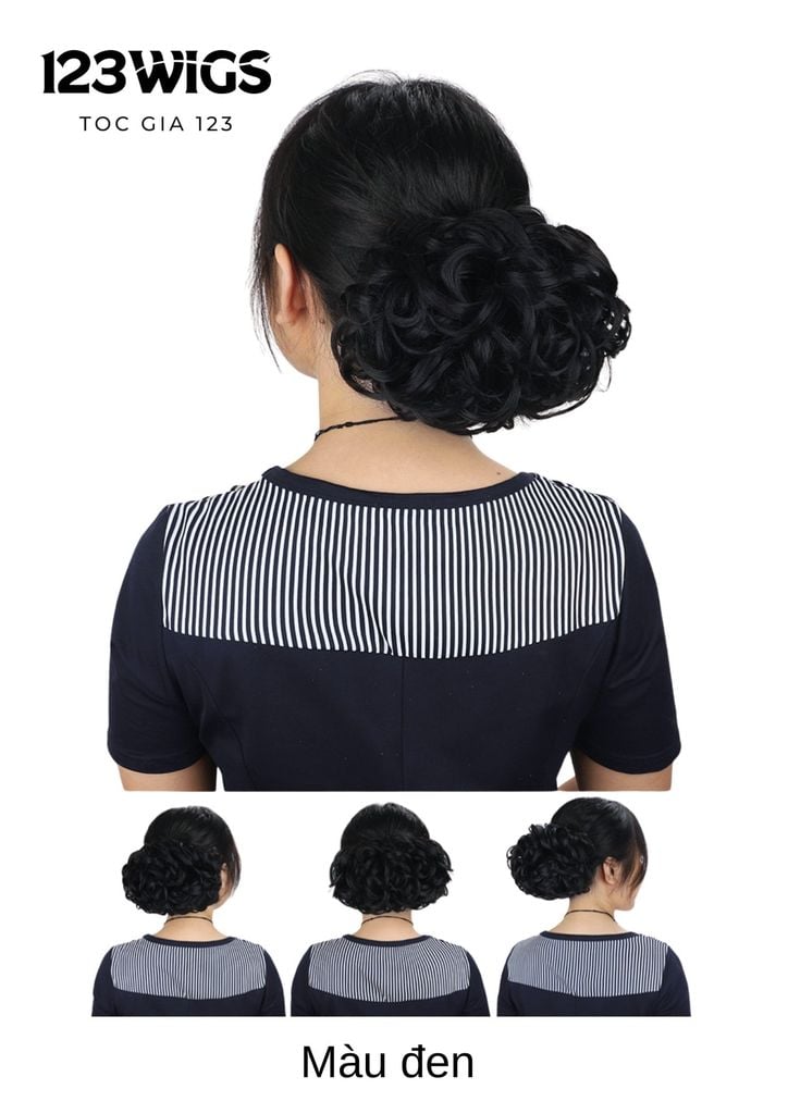 Búi xoăn trung niên lưới lớn SB1012