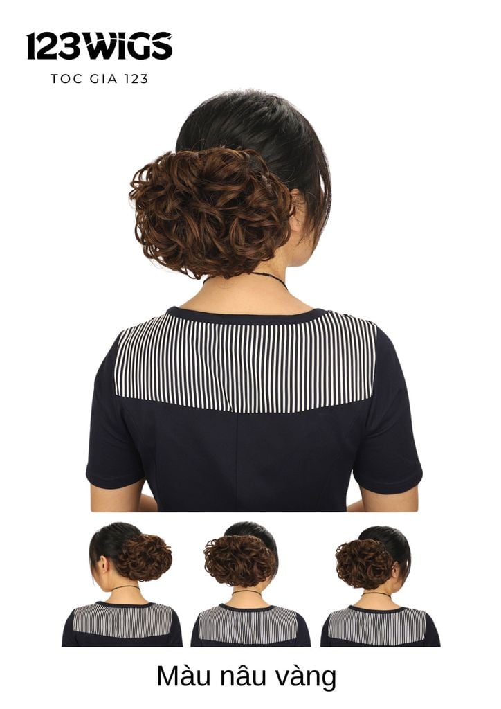 Búi xoăn trung niên lưới lớn SB1012