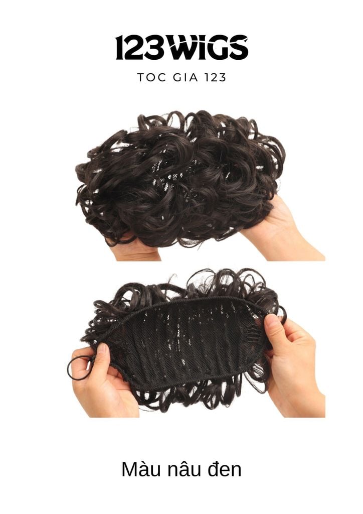 Búi xoăn trung niên lưới lớn SB1012