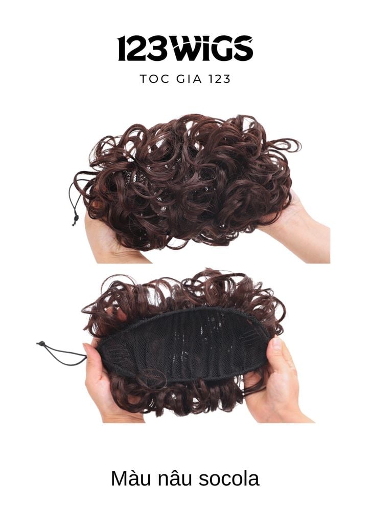 Búi xoăn trung niên lưới lớn SB1012