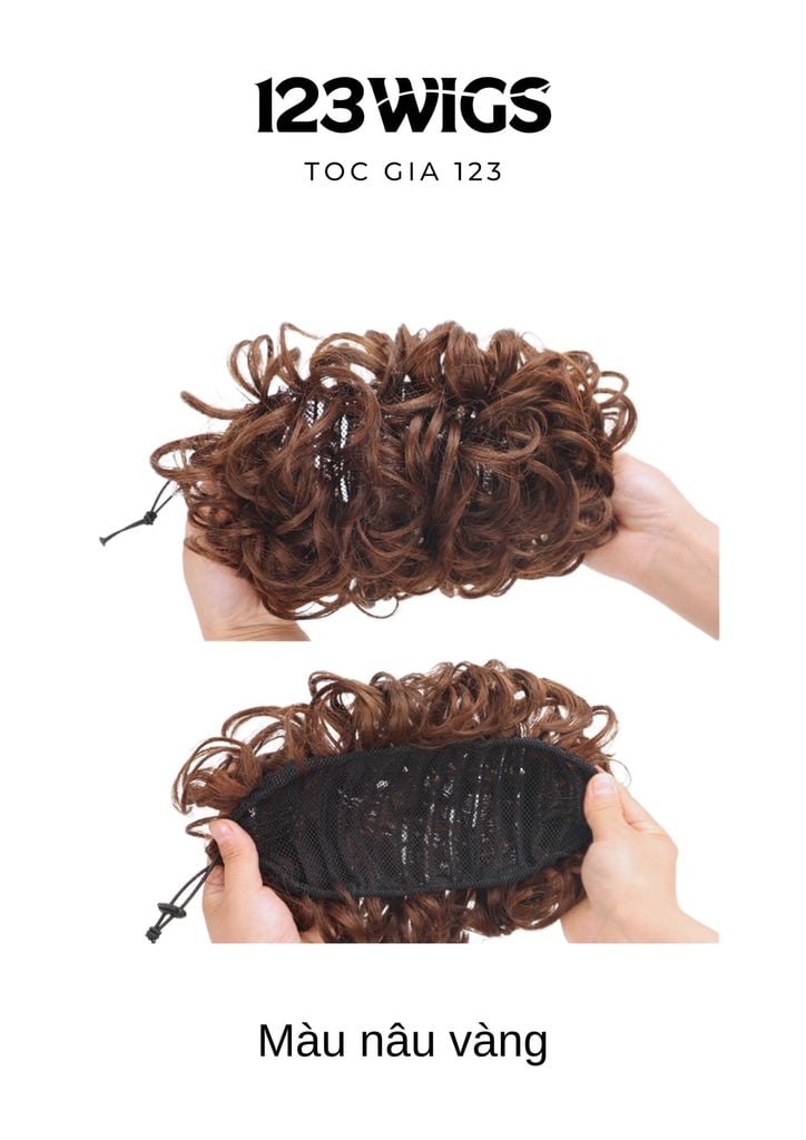 Búi xoăn trung niên lưới lớn SB1012