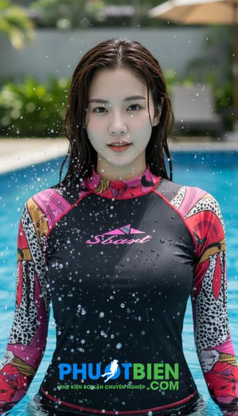 Áo bơi nữ tay dài chống nắng SBART