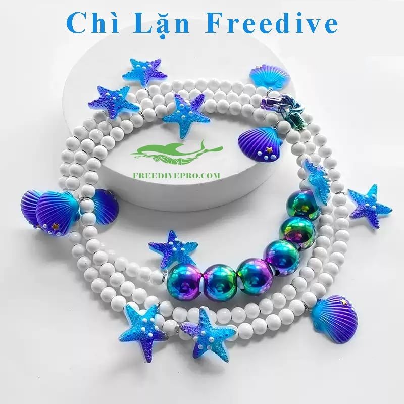 Chì Lặn Freedive Trang Sức Vỏ Sò & Sao Biển - Diving Weights