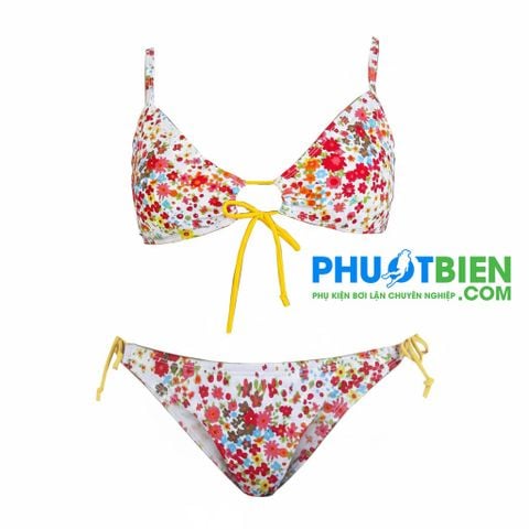  Bộ Áo + Quần Bơi Bikini 2 Mảnh In Kĩ Thuật Số SBART QA001 