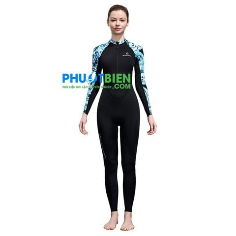  Đồ Bơi Nữ Dài Tay Chống Nắng - QA075 