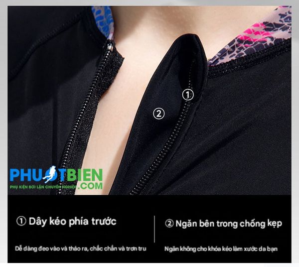 Đồ bơi nữ tay dài chống nắng