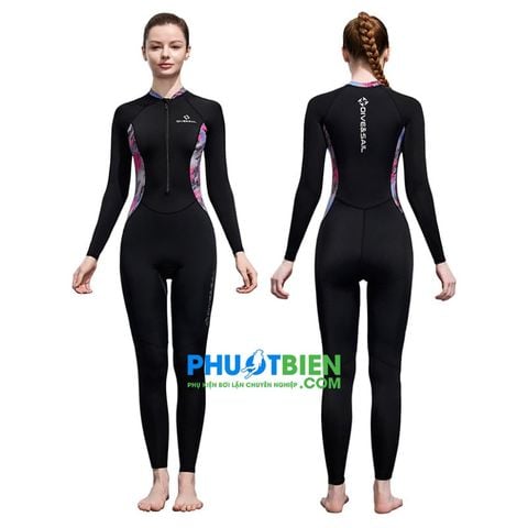  Đồ Bơi Nữ Tay Dài Chống Nắng - QA076 