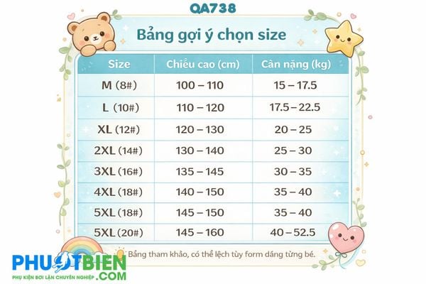 Đồ Bơi Dài Tay Cho Bé Gái