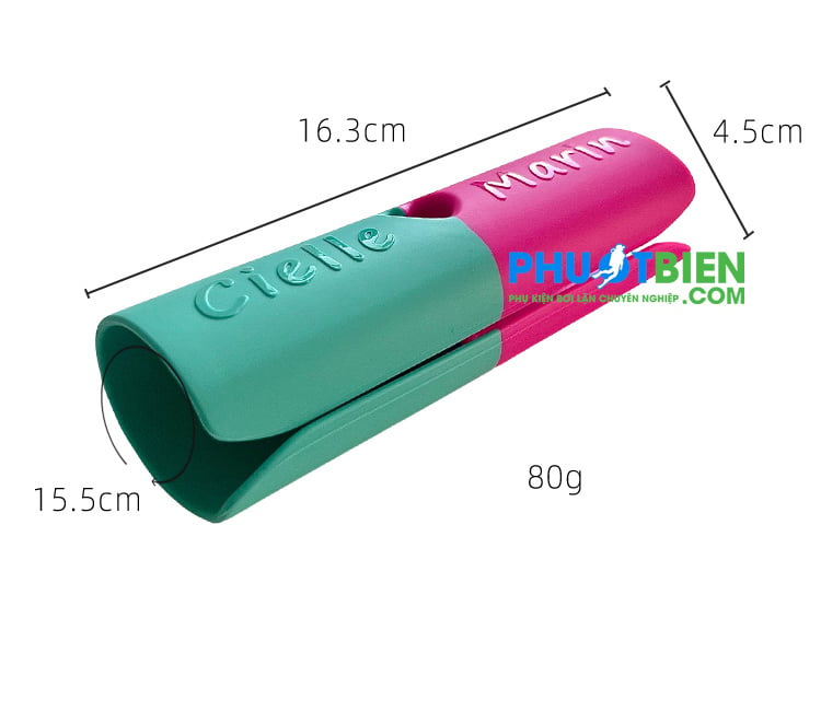 Vỏ bao hộp đựng kính bơi Silicone Cielle Marin