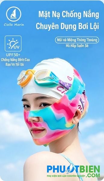 Mặt Nạ Khẩu Trang Bơi Lặn Chống Nắng Cielle Marin Swimming Mask