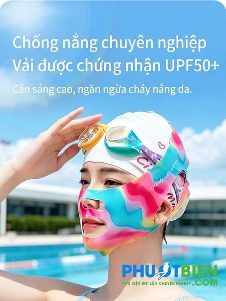 Mặt Nạ Khẩu Trang Bơi Lặn Chống Nắng Cielle Marin Swimming Mask