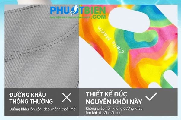 Mặt Nạ Khẩu Trang Bơi Lặn Chống Nắng Cielle Marin Swimming Mask