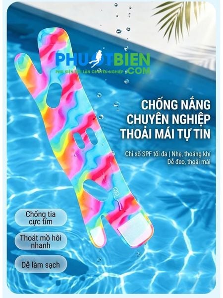 Mặt Nạ Khẩu Trang Bơi Lặn Chống Nắng Cielle Marin Swimming Mask