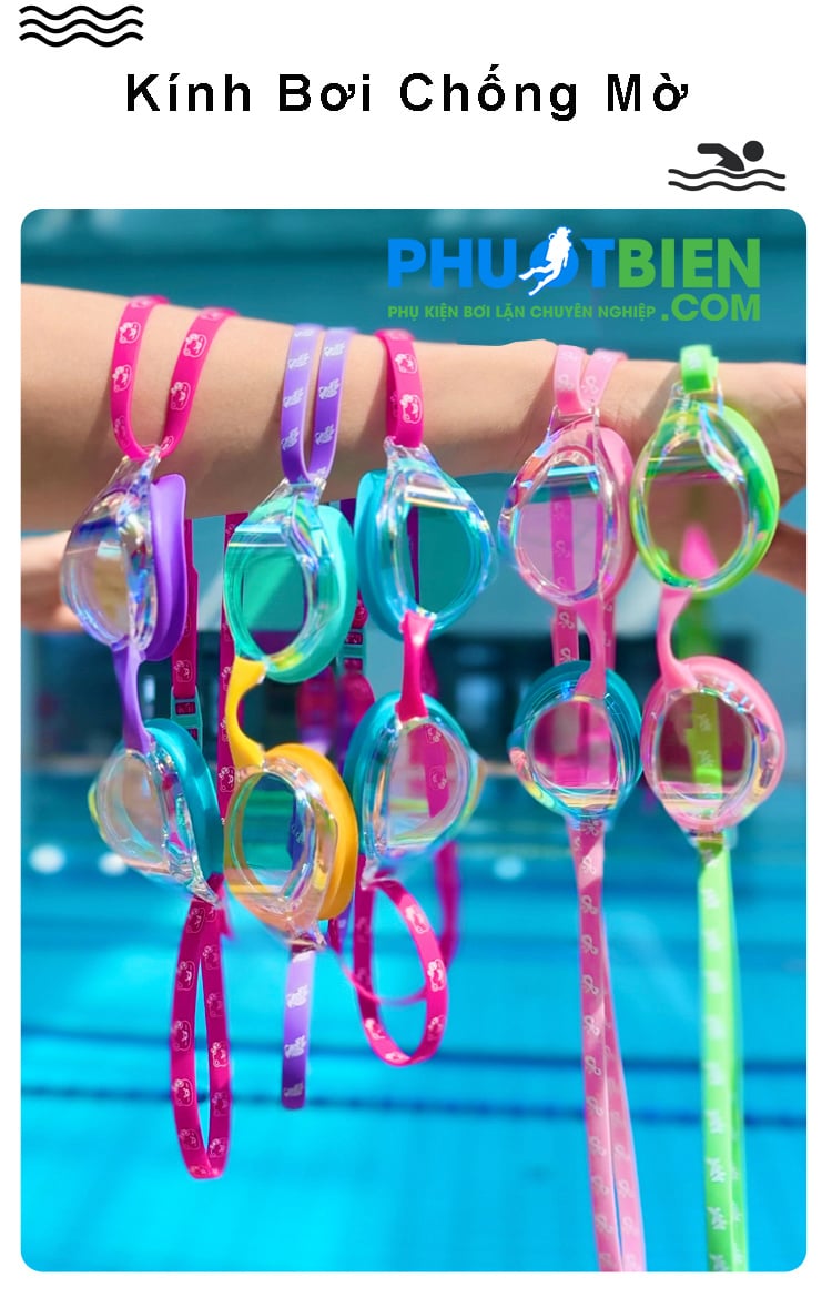 Kính bơi chống mờ Hàn Quốc Cielle Marin