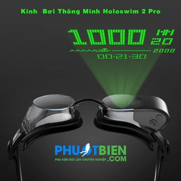 Kính bơi thông minh AR AI Smart Goggles Holoswim