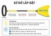 Phao Bơi Nổi Bơm Hơi Đa Năng Có Mấu Gắn Camera Hành Trình - PBS03