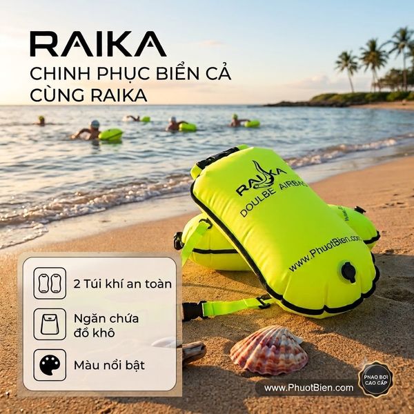 Phao Bơi RAIKA Open Watter Swim Bouy