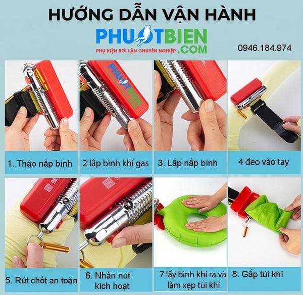 Phao Cứu Sinh Khản Cấp Đeo Bắp Tay